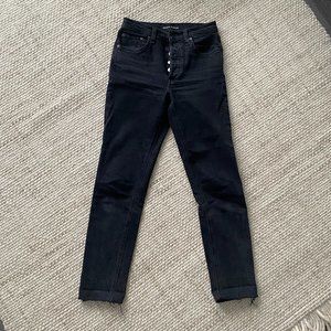 Aritzia Denim Forum Yoko High Rise Slim Jeans